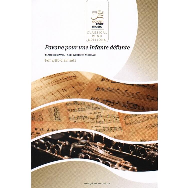 Pavance for a Dead Princess - B-flat Soprano Clarinet Quartet
