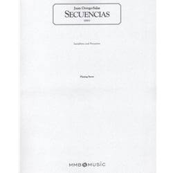 Secuencias, Op. 120 - Saxophone and Percussion