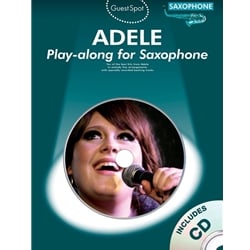 Adele: Play-along for Saxophone - Book with CD