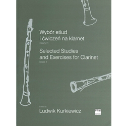 Selected Studies and Exercises, Book 1 - Clarinet