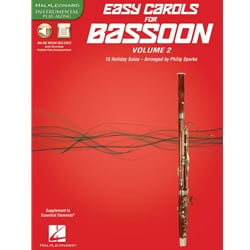 Easy Carols for Bassoon, Vol. 2 (Book/Audio Access)