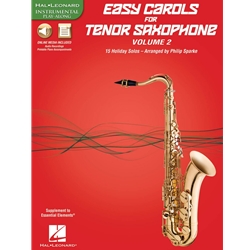 Easy Carols, Vol. 2 (Book/Audio Access) - Tenor Sax