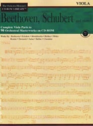 Orchestra Musician's CD-ROM Library, Vol. 1: Beethoven, Schubert and More - Viola