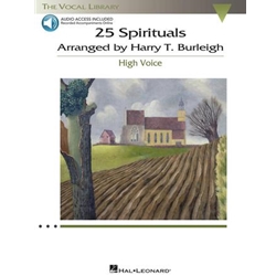 25 Spirituals Arranged by Harry T. Burleigh - High Voice