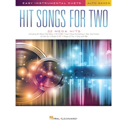 Hit Songs for Two - Alto Saxes