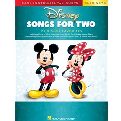Disney Songs for Two - Clarinets