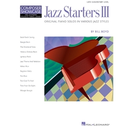 Jazz Starters III - Late Elementary Piano
