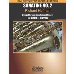 Sonatine No. 2 - Tenor Sax and Piano