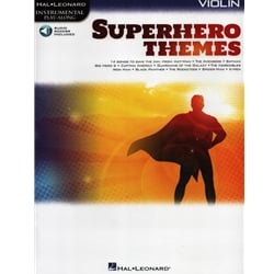 Superhero Themes (Book/Audio Access) - Violin