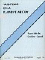 Variations on a Plaintive Melody - Piano