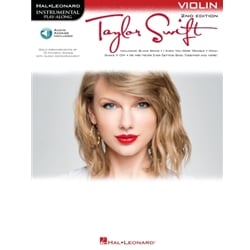 Taylor Swift for Violin - Book with Online Audio