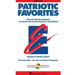 Patriotic Favorites: Essential Elements Band Folio - Conductor Book with CD