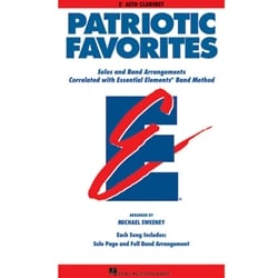 Patriotic Favorites: Essential Elements Band Folio - Alto Clarinet