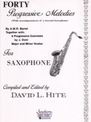 40 Progressive Melodies - Saxophone Method