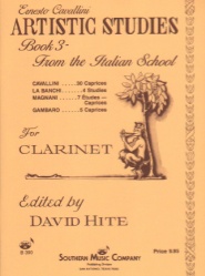 Artistic Studies, Volume 3 (from the Italian School) - Clarinet