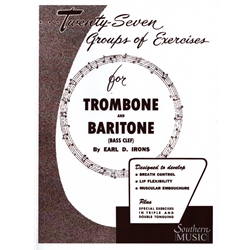 Twenty-Seven Groups of Exercises - Trombone