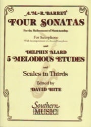4 Sonatas and 5 Etudes - Sax Duet AA