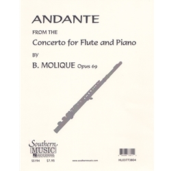 Andante from Concerto for Flute - Flute & Piano