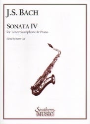 Sonata No. 4 in C Major - Tenor Sax and Piano