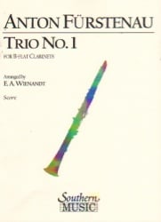 Trio No. 1 (Full Score) - Clarinet Trio