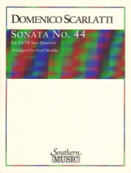 Sonata No. 44 - Sax Quartet SATB