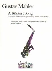Ruckert Song (Ich bin der Welt) - Alto Sax and Piano