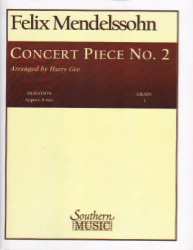 Concert Piece No. 2 in D minor, Op. 114 - Clarinet Duet and Concert Band