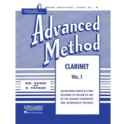 Rubank Advanced Method, Volume 1 - Clarinet