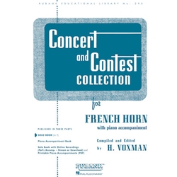 Concert and Contest Collection for Horn - Horn Part