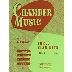 Chamber Music, Volume 1 - Clarinet Trio