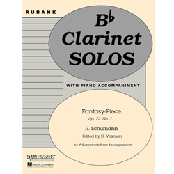 Fantasy Piece Op 73 No 1 - B-flat Clarinet and Piano