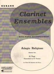 Adagio Religioso - Clarinet Trio