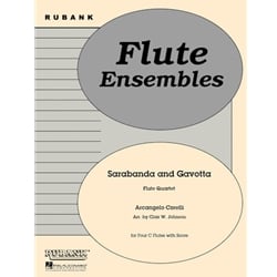 Sarabanda and Gavotta - Flute Quartet