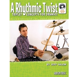Rhythmic Twist - Triplet Concepts for Drumset  (Book w/MP3 CD)