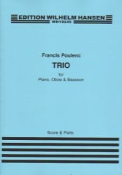 Trio (Original Edition) - Oboe, Bassoon, and Piano