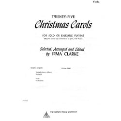 25 Christmas Carols - Viola Part