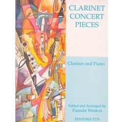 Clarinet Concert Pieces - Bb Clarinet and Piano