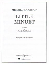 Little Minuet - Clarinet Quartet