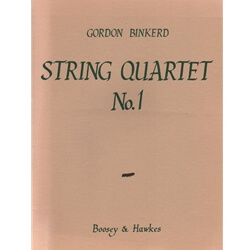 String Quartet No. 1 - Set of Parts