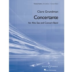 Concertante - Alto Saxophone and Concert Band