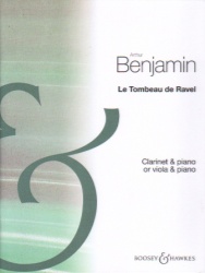 Le Tombeau de Ravel - Clarinet (or Viola) and Piano