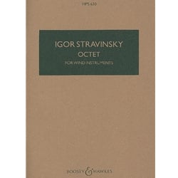 Octet for Wind Instruments  (study score)