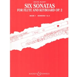 6 Sonatas for Flute and Keyboard, Op. 2, Book 1