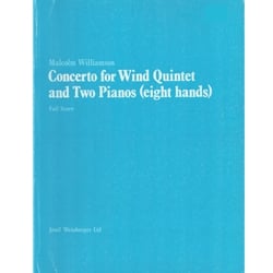 Concerto for Wind Quintet and Two Pianos - Score