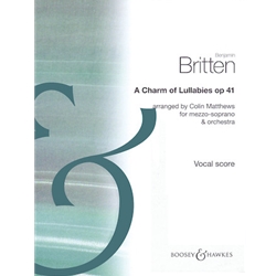Charm of Lullabies, Op. 41 - Mezzo-Soprano Vocal Score