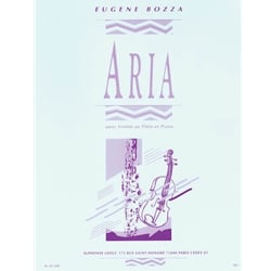 Aria - Flute (or Violin) and Piano with Audio Access Included