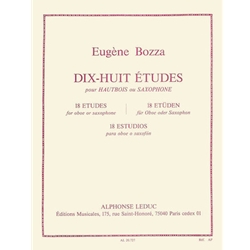 18 Etudes - Oboe (or Saxophone)