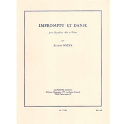 Impromptu et Danse - Alto Sax and Piano
