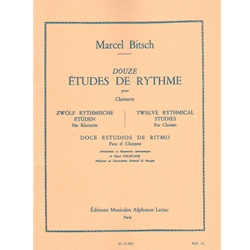 12 Rhythmical Etudes - Clarinet