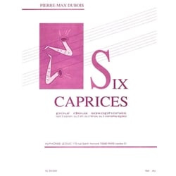 6 Caprices - Sax Duet AA